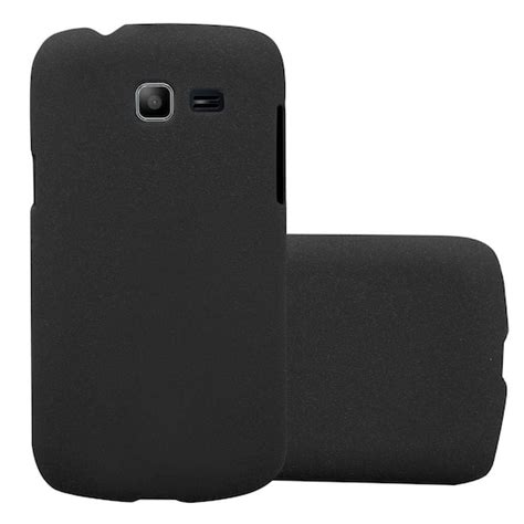 Samsung Galaxy Trend Lite Hardt Deksel Cover Svart Elkj P