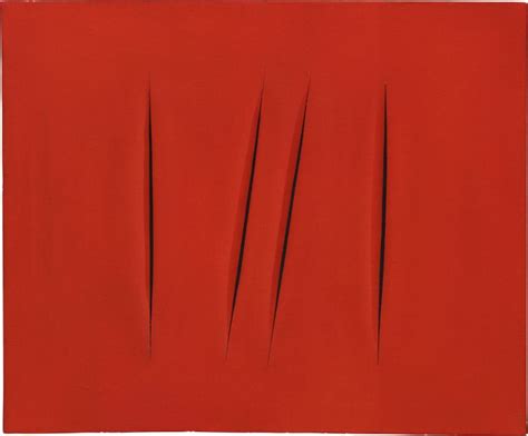 Lucio Fontana Un Futuro C Stato Il Y A Bien Eu Un Futur Mus E