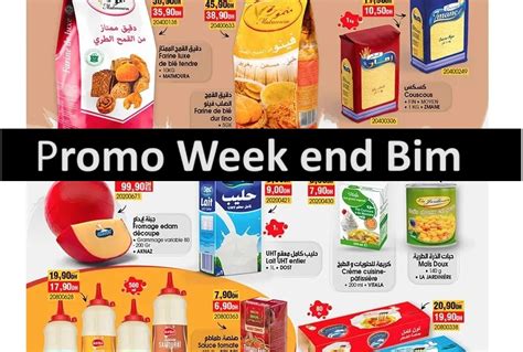 Catalogue Bim Week End Mai Farine Luxe Et Fromage Edam