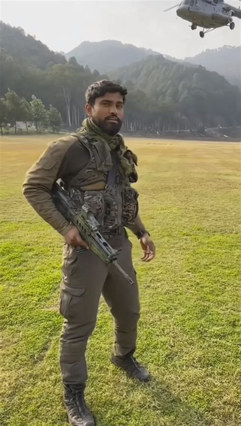 Captain Shubham Gupta 9 Para SF Has Been Awarded Sena Medal