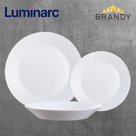 Harena White Dinner Set Pcs Plates Luminarc Brandy Lebanon