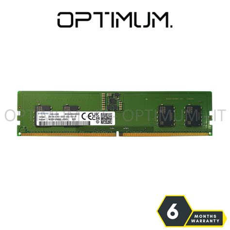 Samsung 8gb 1rx16 Pc5 4800 Dimm Ddr5 38400 Desktop Ram Warranty 6 Months Shopee Malaysia