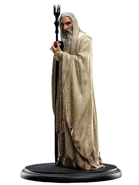 WETA COLLECTIBLES El Señor de los Anillos Estatua Saruman el Blanco 19 cm - Anime Collection