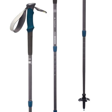 NEW Decathlon Hiking Sticks QUECHUA Forclaz 500 Alu Antishock Sports