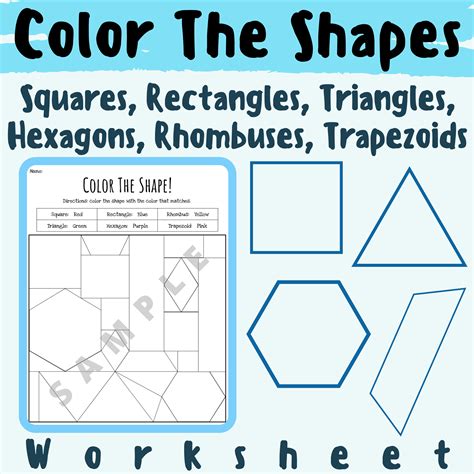 Shape Names Interactive Worksheet Live Worksheets 55 Off