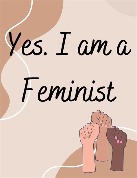 Feminist Printable Set Of 6 Feminist Digital Art Feminist Wall Art