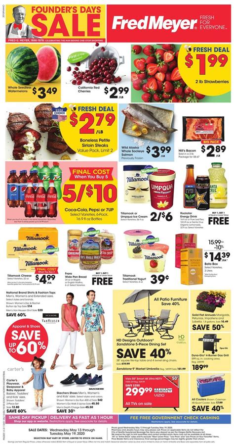 Fred Meyer Weekly Ad - May 13-19, 2020