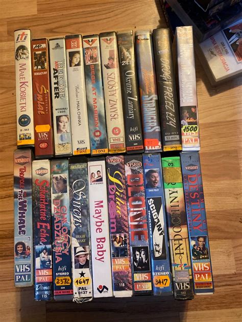 Zestaw Kaset Vhs Nr Vhs Oficjalne Archiwum Allegro