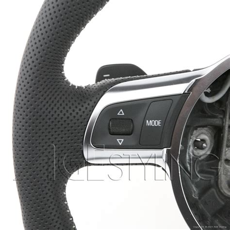 Oem Audi Tt Tts Quattro S Line Flat Bottom Steering Wheel W Gear Paddle