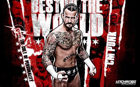 Wrestling Stars Wallpaper Wwe Cm Punk 2012