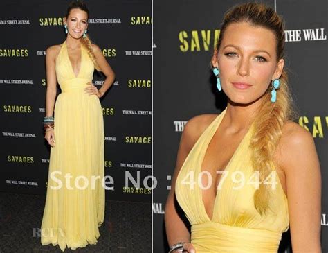 Blake Lively Yellow Dress