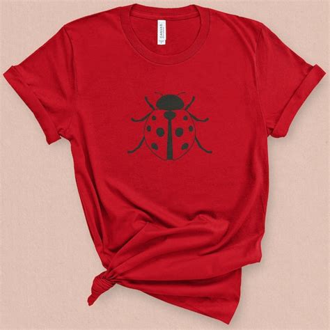 Ladybug Shirt for Women Ladybug Gifts for Her Insect T-shirt | Etsy