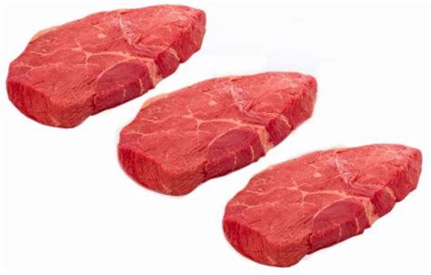 Beef Select Boneless Top Sirloin Steak Value Pack 3 Pack 1 Lb Fry