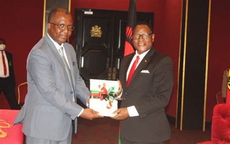 Mec Presents Election Reports To State President Malawi Electoral Commission