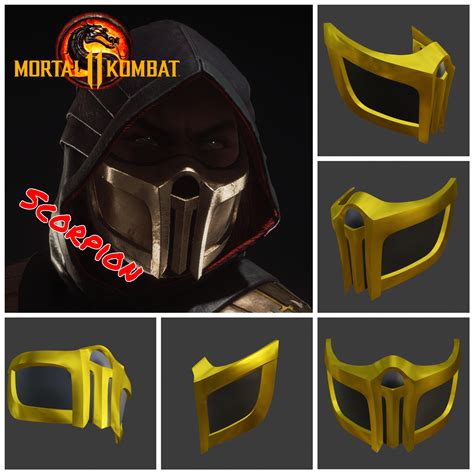 Mortal Kombat 9 Scorpion Mask