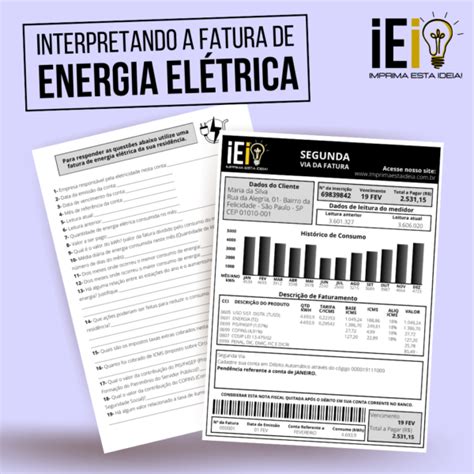 Interpretando A Fatura De Energia El Trica Imprima Esta Ideia