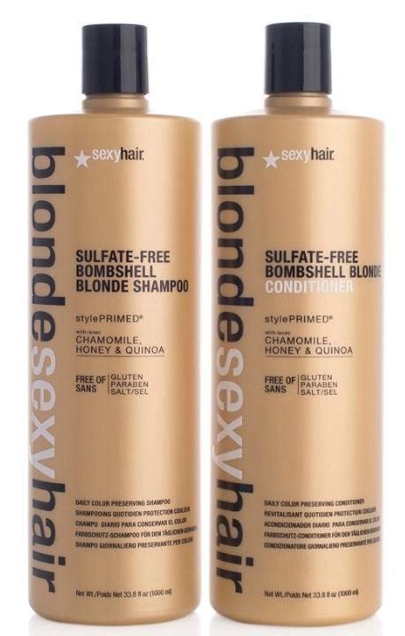 Sexyhair Blond Shampooconditioner Duo 2000 Ml