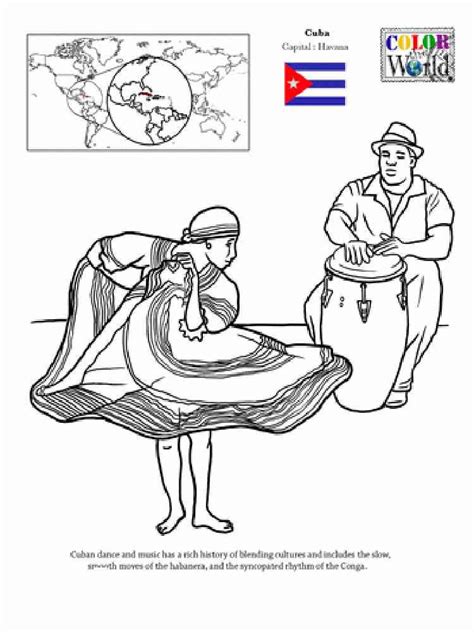 Dances Of The World Coloring Pages