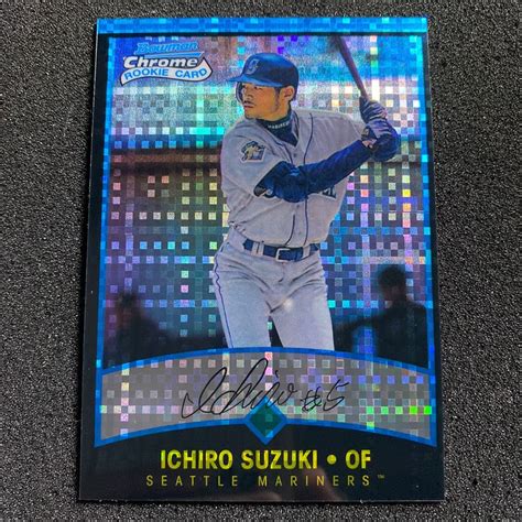 Yahooオークション 2011 Topps Reprint 2001 Bowman Chrome Ichiro