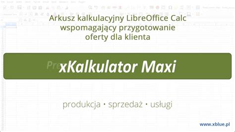 Gotowy Wzór Oferty Handlowej Excel Oferta Handlowa Wzór Arkusza