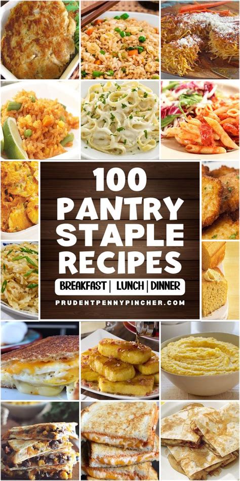 100 Cheap And Easy Pantry Staple Recipes In 2024 Recipes Meals Budget Friendly Recipes