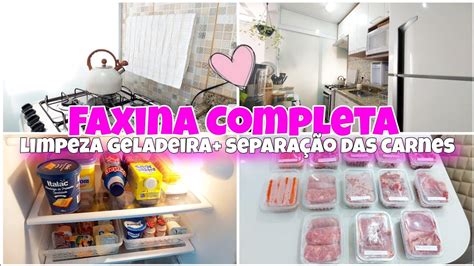 Faxina Completa Na Cozinha Organiza O Das Carnes Para O M S Valor