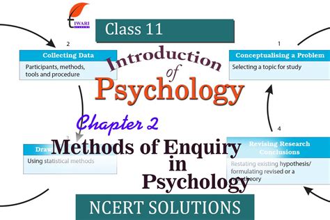 Ncert Solutions For Class Psychology Chapter Methods Of Enquiry