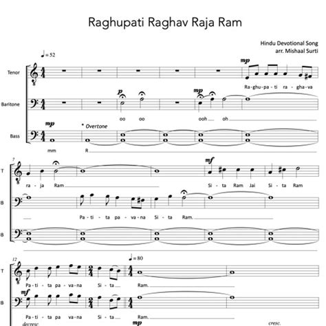 Stream Raghupati Raghav Raja Ram - TBB by mrsurti | Listen online for ...