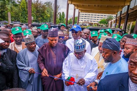 2023 Tinubu Shettima Lalong Unveil Northern Speakers Door To Door Campaign Forefront Ng