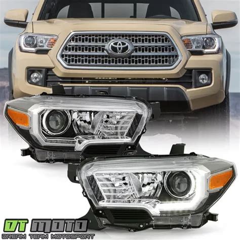 Par Faros Led Drl Toyota Tacoma Trd L Meses Sin Inter S