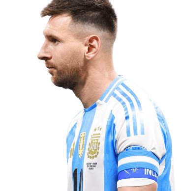 Messi Png Argentina Football Render