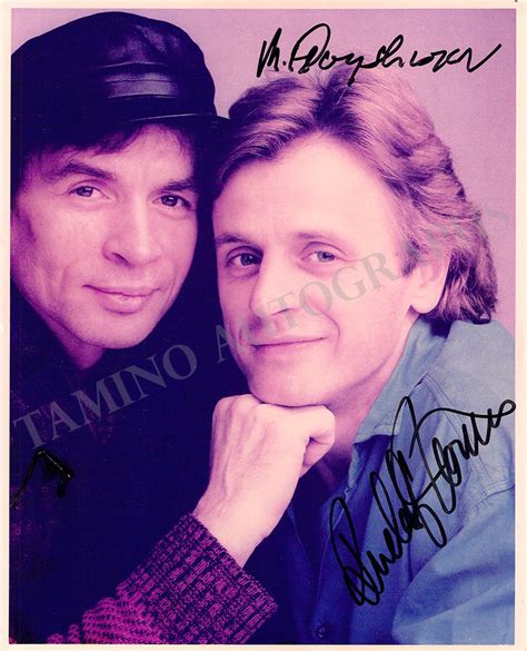 Rudolf Nureyev Mikhail Baryshnikov Autographs Signed Photo Tamino