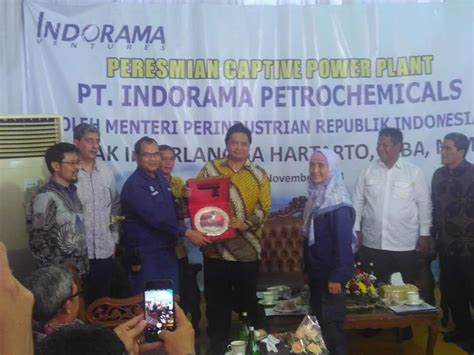 Dikunjungi Menteri Perindustrian Pt Indorama Berhasil Efisiensi Dan