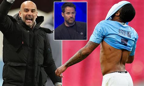 Jamie Redknapp Hints Raheem Sterling Has Fallen Out With Manchester City Boss Pep Guardiola