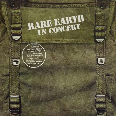 Rare Earth - Rare Earth in Concert Lyrics and Tracklist | Genius