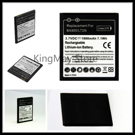 Pcs Lot Bateria Ba Battery For Sony Ericsson Xperia Tx Lt I St I