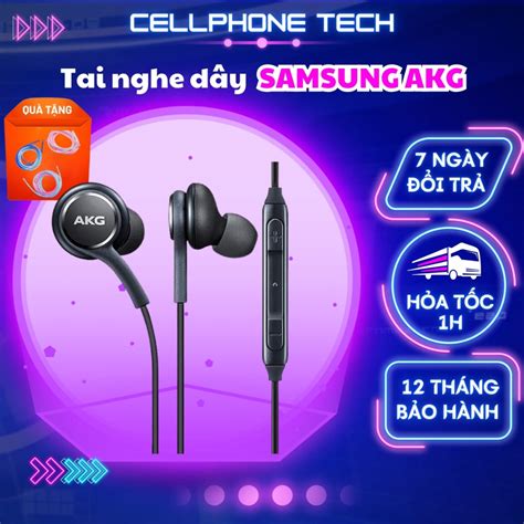 Tai nghe có dây tai nghe nhét tai Samsung AKG cho điện thoại tai nghe