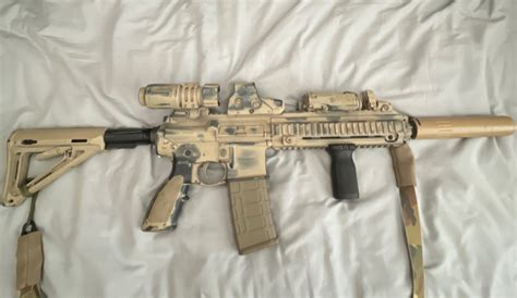 Custom Vfc With Reaper Wraith Stock P Mags Hopup Airsoft