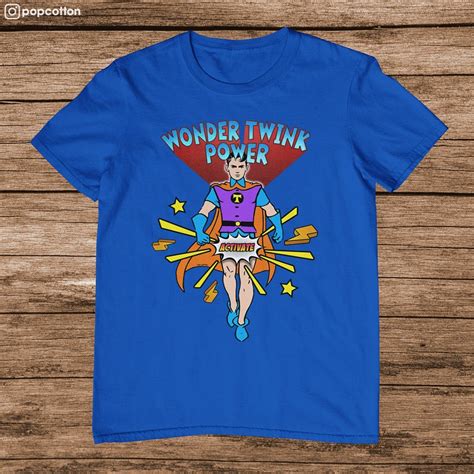 Retro Comic Book Superhero Wonder Twink Power Activate Gay Twink Pop