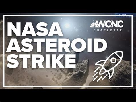 Smashing Success NASA Asteroid Strike Results In Big Nudge YouTube