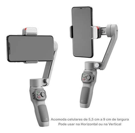 Estabilizador Gimbal Celular Zhiyun Smooth Q3 Luz Led