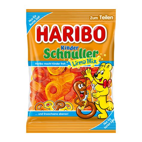 Kinder Schnuller Limo Mix 175 G HARIBO Online Shop