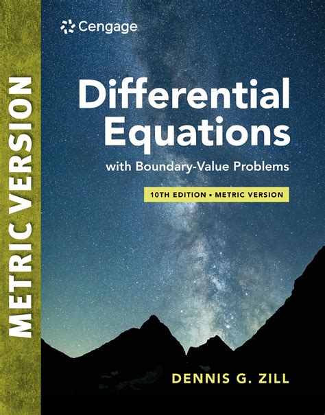 Differential Equations With Boundary Value Problems International Metric Edition