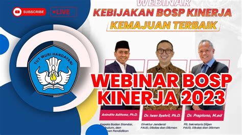 Webinar Bosp Kinerja Tahun Youtube