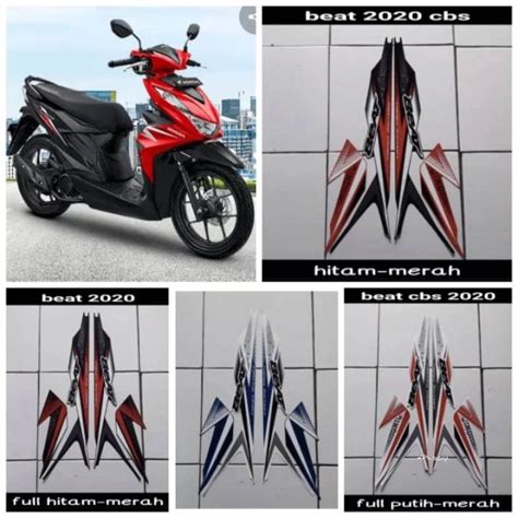 Striping List Standart Motor Honda Beat Fi Sporty Lazada Indonesia