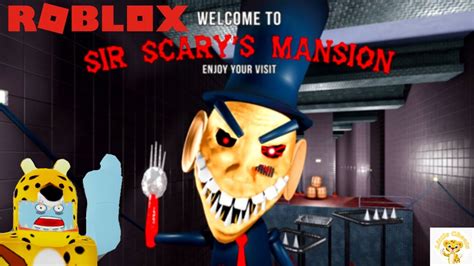 ESCAPE SIR SCARY MANSION ROBLOX YouTube