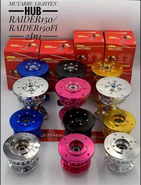 Mutarru Lighten Hub Set Raider Carb Fi Lazada Ph