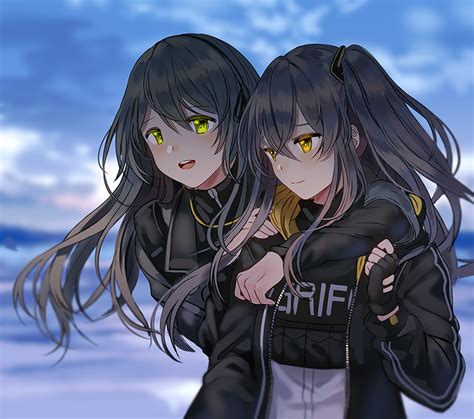 Ump And Ump Girls Frontline Drawn By Silence Girl Danbooru