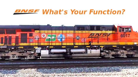 Bnsf Whats Your Function A Railfan Music Video Youtube