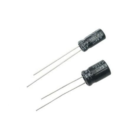 Capacitor Electrol Tico Radial Uf V Bajo Factor